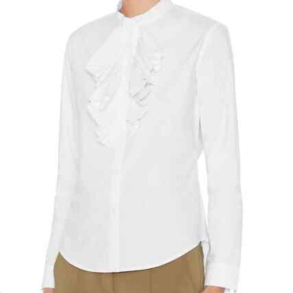 NSF Ruffle Button Front Shirt - Picture 1 of 7